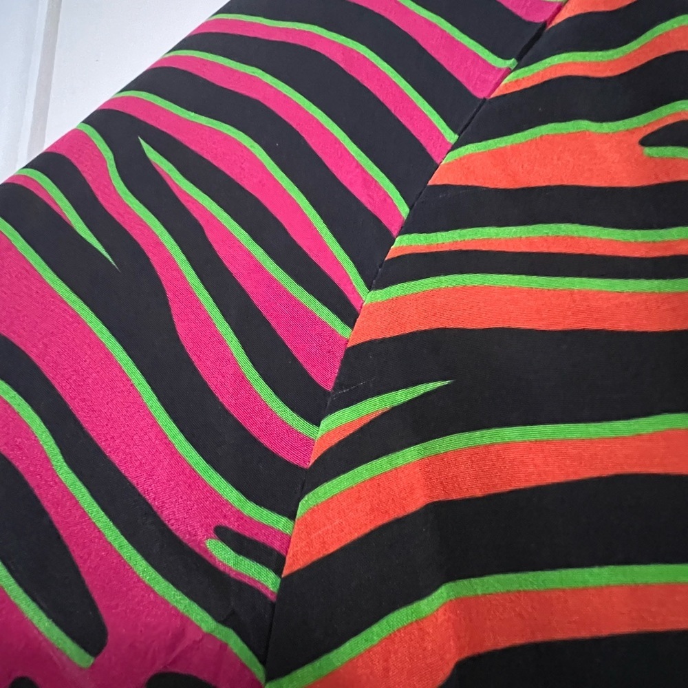 House of Holland striped  silk dress size 2 - Picture 2 of 7